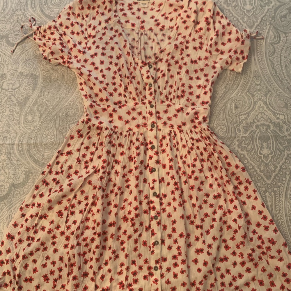 Billabong Red Floral Dress